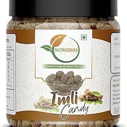 NUTRIGRASS Imli Candy, Khatti, Methi Imli, Tamarind (Hard Candy) (Jar Pack) - 400g-picture-25