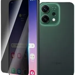 MOBIKTC FULL GLUE Front Screen Protector Privacy Tempered Glass For Oppo Reno 14 5G (Anti Spy Glass) Pack Of 1-Black-picture-47