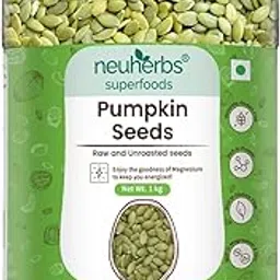 Neuherbs Raw Unroasted Pumpkin Seeds For Immunity Booster | Superfood Seeds For Eating | Fibre Rich Dry Seeds - 1 kg-picture-29