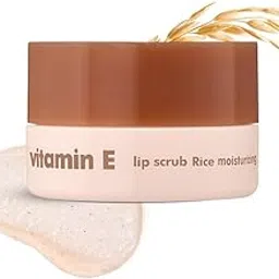 The Face Shop Vitamin E Gentle Exfoliating Lip Scrub With Korean Rice For Soft, Smooth, Glowy Lips-image-61