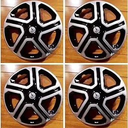 Automart - Wheel Cover Black and Silver Compatible With Tata Altroz 14 Inches Set of 4 Pcs.-picture-36