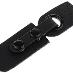 Enakshi® 6x1 Pair PU Leather Buckle with Hook and Eye ons Coat Fastener for Clothes|Crafts | Sewing | Closures & Connectors | ons-image-83