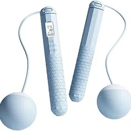 ATORSE™ Cordless Jump Rope Large Screen Ropeless for Home Gym Indoor Outdoor Workout Blue|Sporting Goods | Fitness Running & Yoga | Fitness Equipment & Gear | Jump Ropes-picture-57