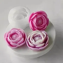 Silicone Candle Making, Wax Casting DIY Mould (Rose mo)-picture-18