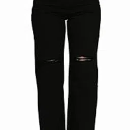 me queen Women's Wide-Leg Distressed Baggy Jeans – Relaxed Fit, Ripped Detail, Casual Chic Vintage Style, Comfortable Loose-Fit Denim for Everyday Wear.-picture-21