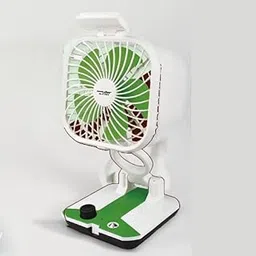 Drumstone 10 𝒀𝒆𝒂𝒓𝒔 𝑾𝒂𝒓𝒓𝒂𝒏𝒕𝒚 White & Green Adjustable Table Fan | Compact Stylish Cooling Fan with Smooth Airflow & Detachable Front Cover for Easy Cleaning | Perfect for Desk, Bedroom & O-picture-35