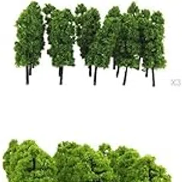 Merishopp 120pc 1:150 Sacle Pagoda Tree Model for Train Railway Park Street Layout|Toys & Hobbies | Model Railroads & Trains | HO Scale | Parts & Accessories-image-90