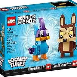 LEGO Brickheadz 40559 Looney Tunes Road Runner and Wile E. Coyote 323 Pieces 10+-picture-39