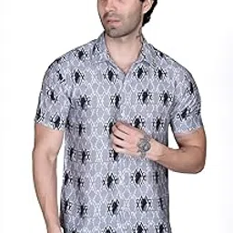 antiloop Men's Regular Fit Casual Shirt ||Half Sleeve Shirt-picture-30