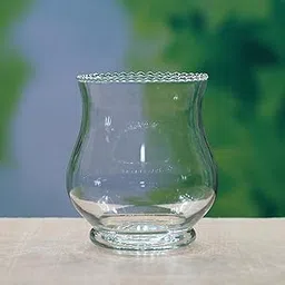 SHOBHANA ENTERPRISES Crystal Clear Glass Fish Or Terrarium Or Decorative Bowl Bell Jar For Home Decor - Size 4 Inches-picture-23