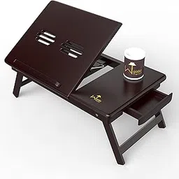 Wooden Twist Laptop Table Foldable Laptop Table (Design-2)-picture-10
