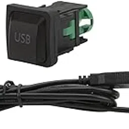 Car Radio USB Switch Panel, Car Radio USB Cable Adapter Non Damage for Vehicles Replacement for Fabia RCD510 RCD310 for Enjoying Music-image-21