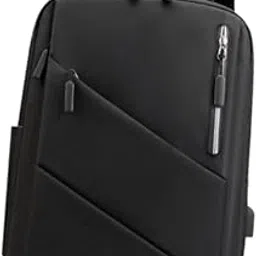 bnf Backpack with Multiple Storage Pockets Travel Bag for Outdoor Camping Office Black-Clothing, Shoes & Accessories - Mens Accessories - Backpacks, Bags & Briefcases-picture-54