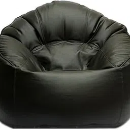 XXXL Muddha Chair Bean Bags with Beans (Black)-picture-36
