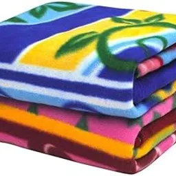 YOUTHFUL THREADS Winter Soft Fleece Double Bed Blanket Printed Multicolor - 90 x 90 inch (2)-picture-50
