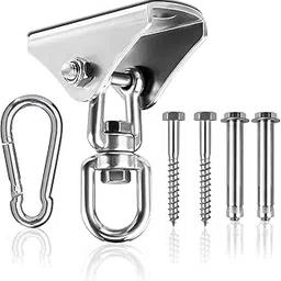 Heavy Bag Hanger, Heavy Duty Punching Bag Mount Hanger Bracket, Stainless Steel 360° Swivel Chain for Heavy Bag Gym Punching Bag Aerial Yoga Swing Trapeze Hammock-picture-23