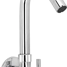 Turbo Brass (Sink Cock) Tap for Bathroom/Kitchen Pillar Tap Faucet (Wall Mount Installation Type)-picture-19