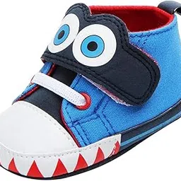 FABLOFT Baby Boys Girls Shoes Sneakers Crib Prewalker Trainers 12-18Months Blue Baby Shoes|Clothing Shoes & Accessories-picture-34