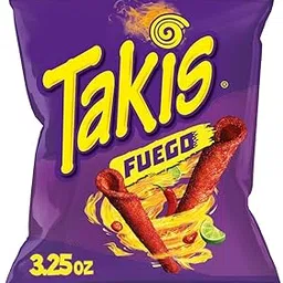 Takis Fuego Hot Chili Pepper & Lime Flavored Rolled Tortilla Chips, 3.25 oz ℮ 92.3 g-picture-30