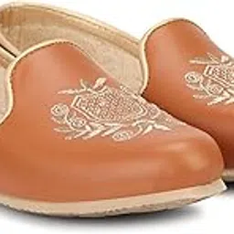 dhairya collection Men's Traditional Mojari Sherwani Loafer, Wedding Punjabi Jutti, Ethnic Footwear-picture-56