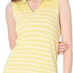 vero moda Women Shirt Collar Sleeveless Striped Tank Top-picture-49