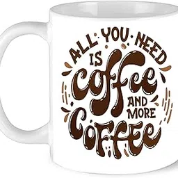 All You Need is Coffee Mug - Funny Coffee Lover Gift - Novelty Mug - Tea Cup-picture-21