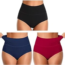 shaperx Body Shaper Tummy Control Panty - Shapewear for Women Pack of 3-picture-52