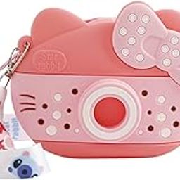 syga Girls Cute Cartoon Camera-Shaped Kids Shoulder Bag – Soft Silicone Crossbody Bag with Adjustable Strap for Girls-picture-29