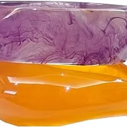 Fuschianet Accessories Resin Shaded, Purple, Yellow Orange Stackable Uneven Bangles for Women and Girls Set of 2-picture-34