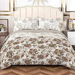 Bombay Dyeing King Size bedsheet 274 x 274 cm — 100% Cotton, 180 Thread Count Flat Bedsheet with 2 Pillow Covers (46 x 69 cm) — Premium Soft Feel, Breathable & Easy-Care, SG2504-picture-40
