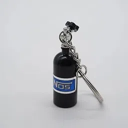 NOs Bottle Metal Keychain with Key Ring/Nitrous Oxide cylinder model Keychain(Pack of 1)-image-40