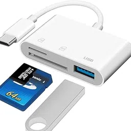 USB C Card Reader, 3 in 1 USB C to Micro SD TF Memory Card Reader Compatible with Pad Pro, Chromebook, XPS, Galaxy S10/S9 and More USB C Devices-picture-32
