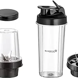 WONDER STAR BULLET JAR COMBO (600 + 300ML) WITH SIPPER || MIXER GRINDER CHTUNEY JARS COMBO|| 600+300ML CAPACITY||SUITABLE FOR SUMEET, KENSTAR, LONG WAYY,ACTIVA, PREETHI, BAJAJ MIXER GRINDERS-picture-28