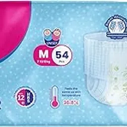 Kiddy Soft Baby Diaper Pants | Medium Size Baby Diapers (7-12 kg) | 54 Count | Anti-Lock Gel Technology | Upto 12 hours Absoprtion-picture-25