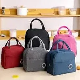 Insulated Lunch Bag for Women & Men - Durable, Stylish, and Spacious - Ideal for Office, School, and Picnic - Multiple Colors Available-image-99