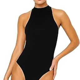 firstfit Premium Stretchable Bodysuit for Women Thong Body Shaper Seamless Sculpting Tummy Control Full Body Shaper without Steel Bones Halter Neck Design Shapewear for Women-picture-19