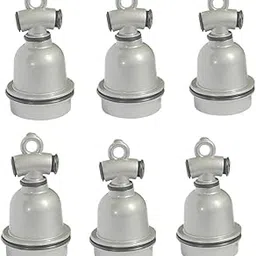 Pack of 6Pcs E27 Waterproof Aluminium Bulb Lamp Heater Holder Lamp Socket for Pig Cow-picture-69