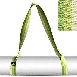 Yoga Mat Strap for Carrying, Adjustable Mat Holder Carrier Sling with Thick, Durable & Comfy Texture Stretching-picture-19