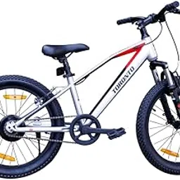 Toronto Skywalk 20" Carbon Steel Bicycle for Unisex | Lightweight Single-Speed Cycle | Quick-Release Seat & Wheels | Adjustable Handlebars, Bright Headlight & Durable Nylon Tires for Smooth Rides-picture-26