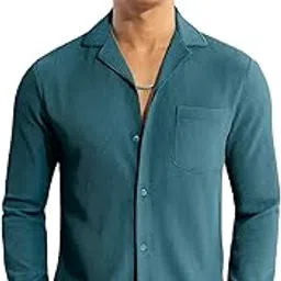 colorchakra Textured Shirt for Mens Corduroy Knit Trendy Shirts Regular fit M to 4XL-picture-19