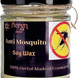 Natural Wax Non Toxic Anti Mosquito Candle | Natural Repellant for Mosquito | Citronella Candle-picture-13