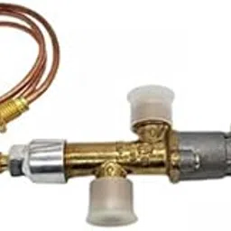 MERISHOPP 2xPropane Fire Pit Control Safety Control Valve Kit with Thermocouple and Knob|Home & Garden|Yard, Garden & Outdoor Living|Outdoor Cooking & Eating|Fire Pits & Chimineas-image-37