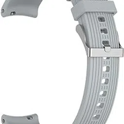 CALANDIS Silicone Watch Strap Watch Band Replace for Samsung R800 R810 R815 Gray-picture-70