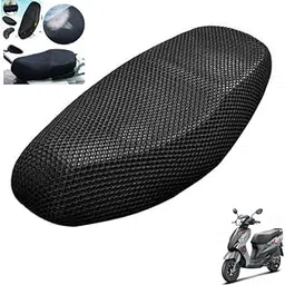 Generox Breathable (No Heat) Net Seat Cover Compatible for Suzuki Lets for All Model-picture-18