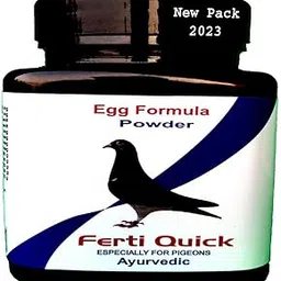Pigeon Breeding Supplement || Ferti Quick Powder Egg Formula || Pigeon Medicine || Kabutar Medicine ||Bird Medicine || Dr. PDX (Ferti Quick Powder 200.Gram)-picture-38