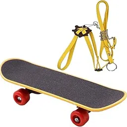 BNF 2Pcs Mini Tortoise Skateboard with Harness Fun for Bearded Dragon Small Pets | Pet Supplies | Small Animal Supplies | Exercise & Toys | 1 Turtle Leash 1 Turtle Skateboard-image-10