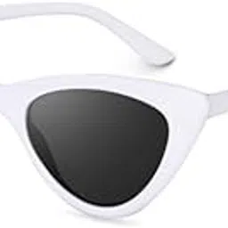 iflash Small Frame Skinny Cat Eye Sunglasses for Women Colorful Lens Mini Narrow Square Retro Cateye Vintage Sunglasses-picture-27