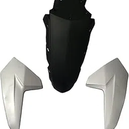 NTORQ 125 Race XP front mudguard BLACK & SILVER-picture-28