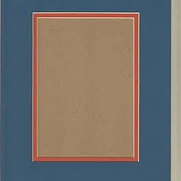bux1 picture matting 16x20 Royal Blue and Orange Double Mat, Bevel Cut for 11x14 or Photo-picture-26