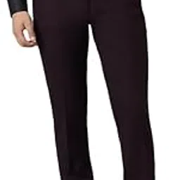 subtract Men's Slim Fit Stretchable Pant | Lycra Trousers for Office and Party-picture-56